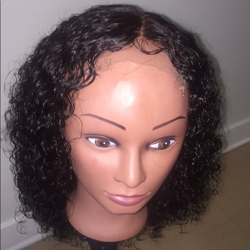 14 Inch Brazilian Deep curly wig